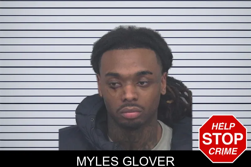 Myles Glover mugshot