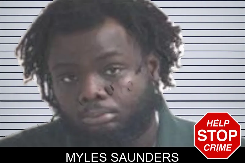 Myles Saunders mugshot