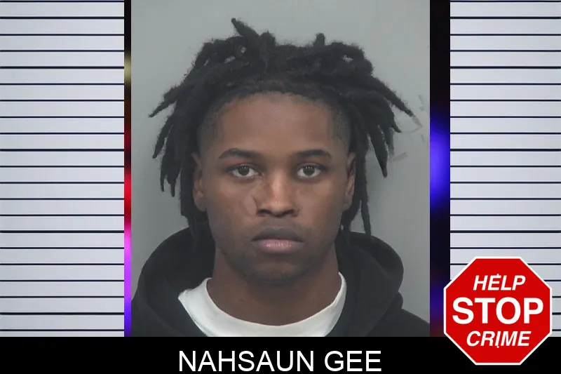 Nahsaun Gee mugshot