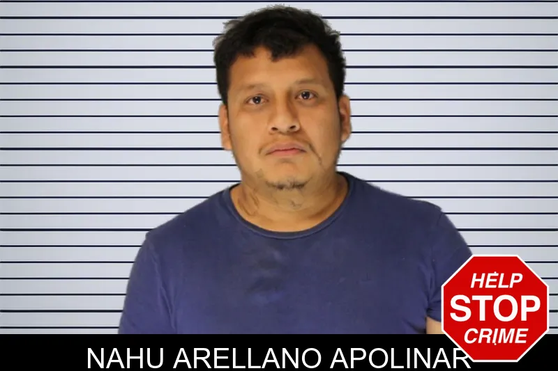 Nahu Arellano Apolinar mugshot