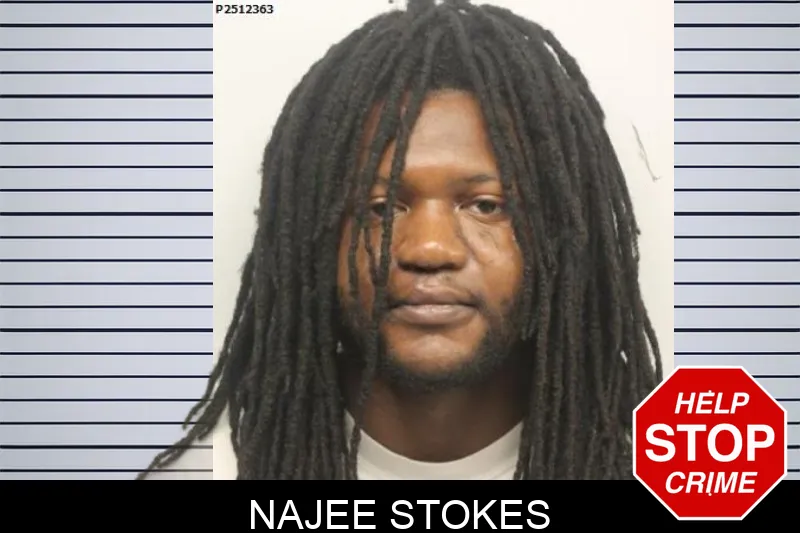 Najee Stokes mugshot