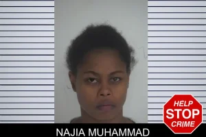 Najia Muhammad mugshot