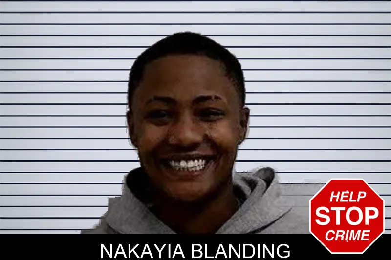 Nakayia Blanding mugshot