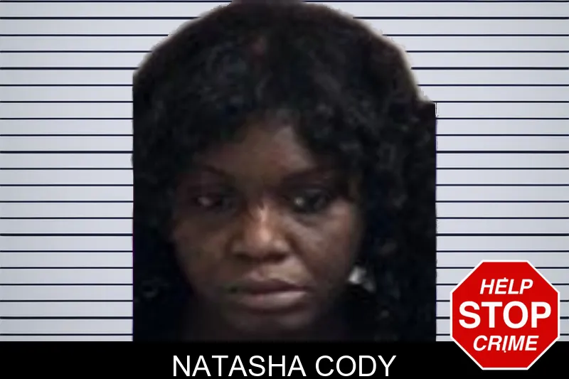 Natasha Cody mugshot