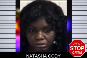 Natasha Cody mugshot