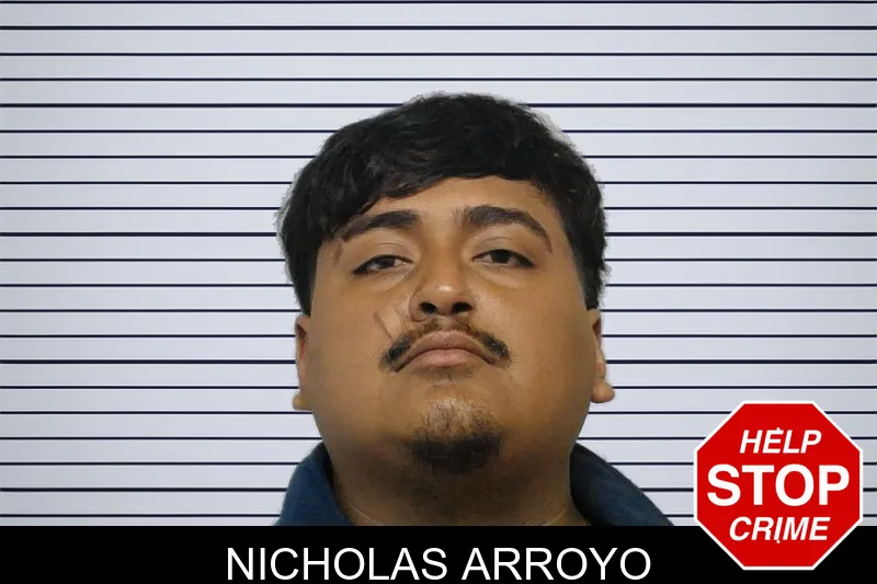 Nicholas Arroyo mugshot – Bibb County , Georgia Nicholas Arroyo mugshot