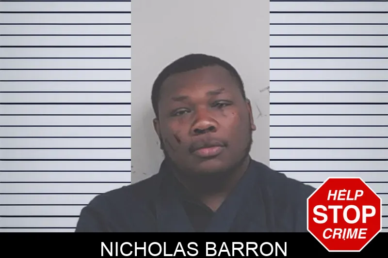 Nicholas Barron Mugshots