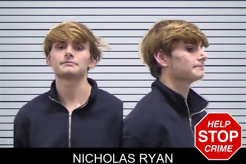 Nicholas Ryan Mugshots