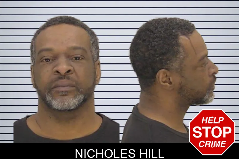Nicholes Hill mugshot
