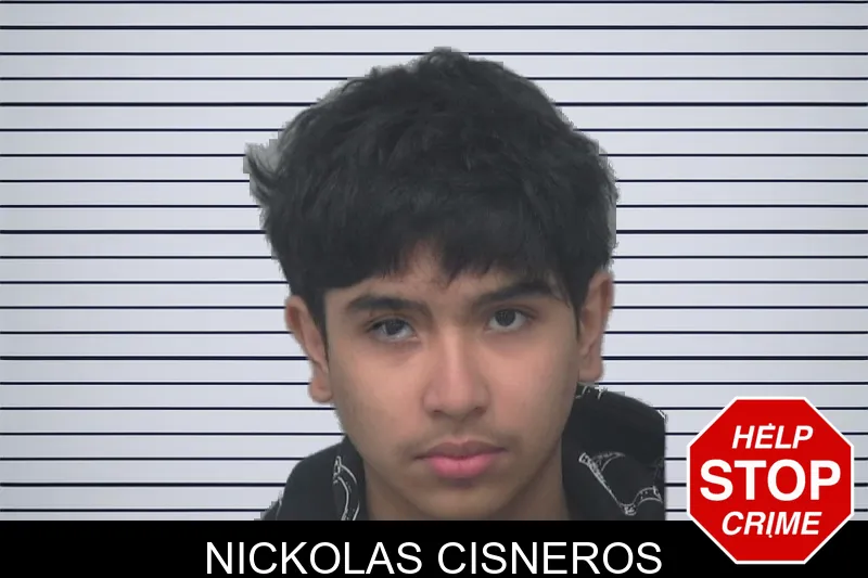 Nickolas Cisneros mugshot