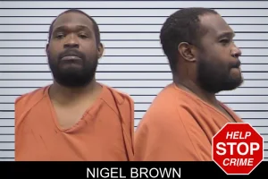 Nigel Brown mugshot