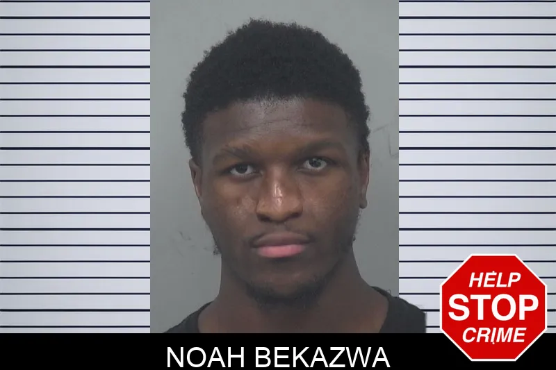 Noah Bekazwa mugshot