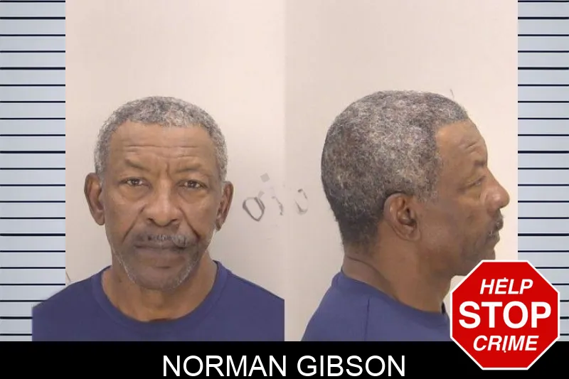 Norman Gibson mugshot