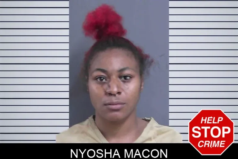 Nyosha Macon mugshot – Gordon County , Georgia Nyosha Macon