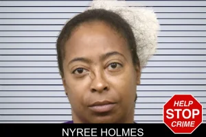 Nyree Holmes mugshot