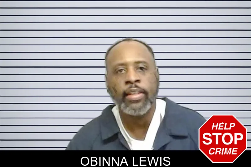 Obinna Lewis mugshot