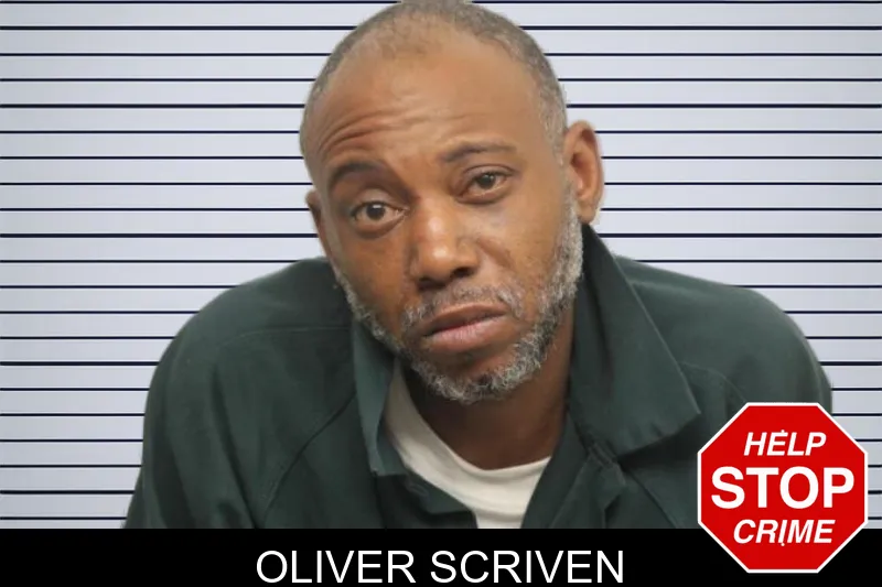 Oliver Scriven Mugshots