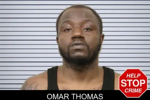 Omar Thomas mugshot