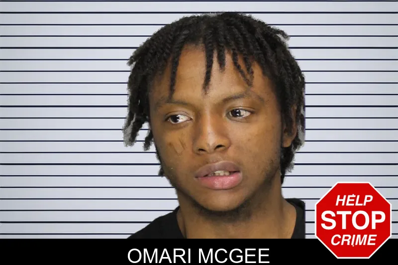 Omari McGee mugshot