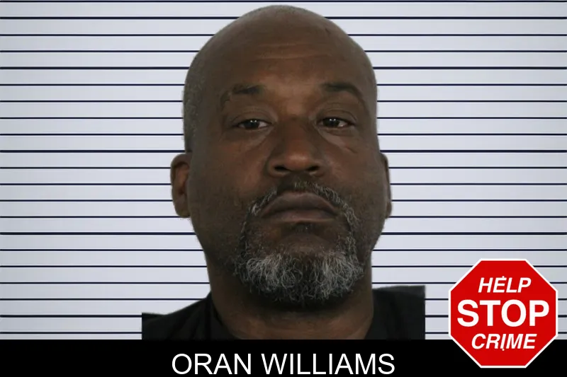 Oran Williams Mugshots
