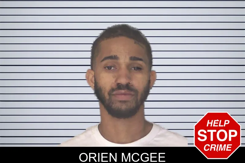 Orien McGee mugshot