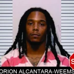Orion Alcantara-Weems Mugshots
