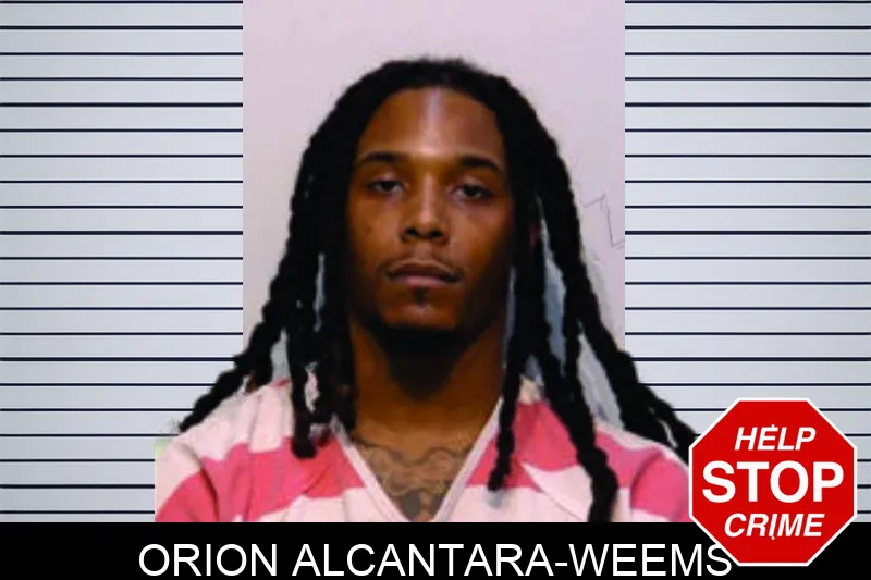 Orion Alcantara-Weems Mugshots