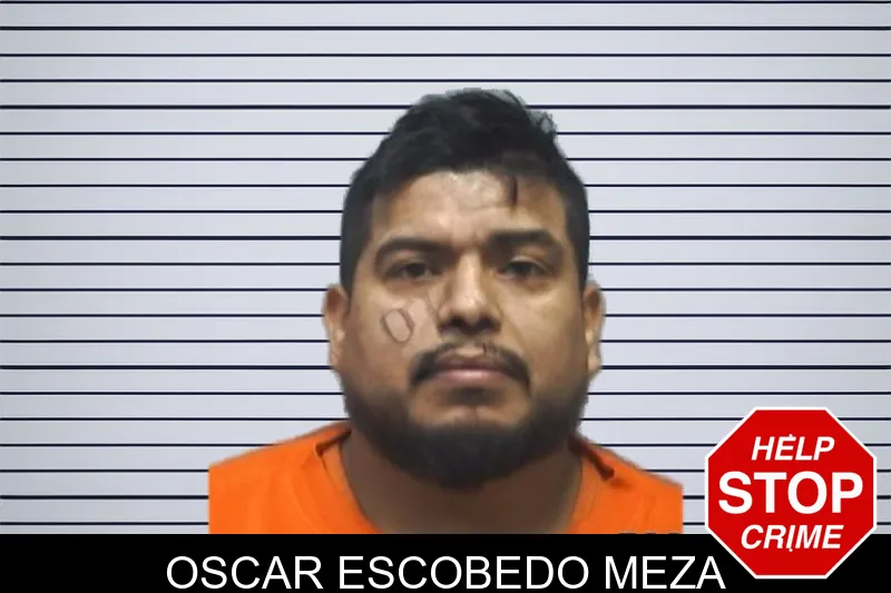 Oscar Escobedo Meza mugshot