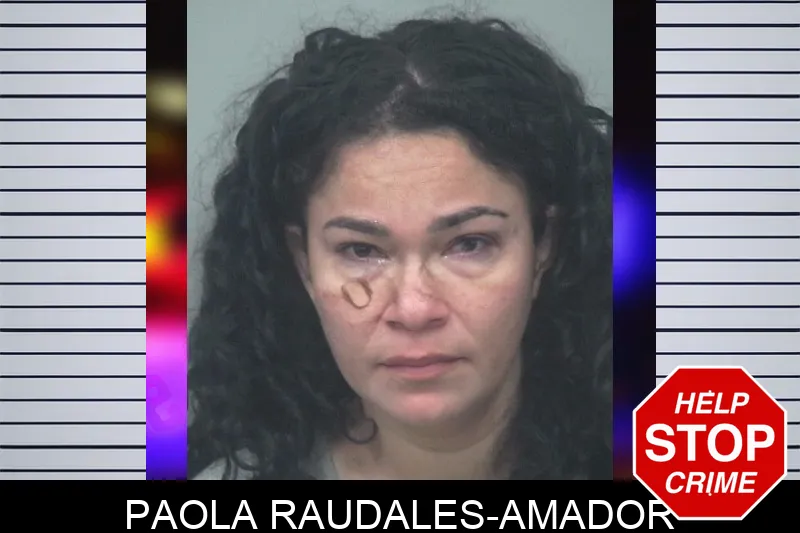 Paola Raudales-Amador mugshot