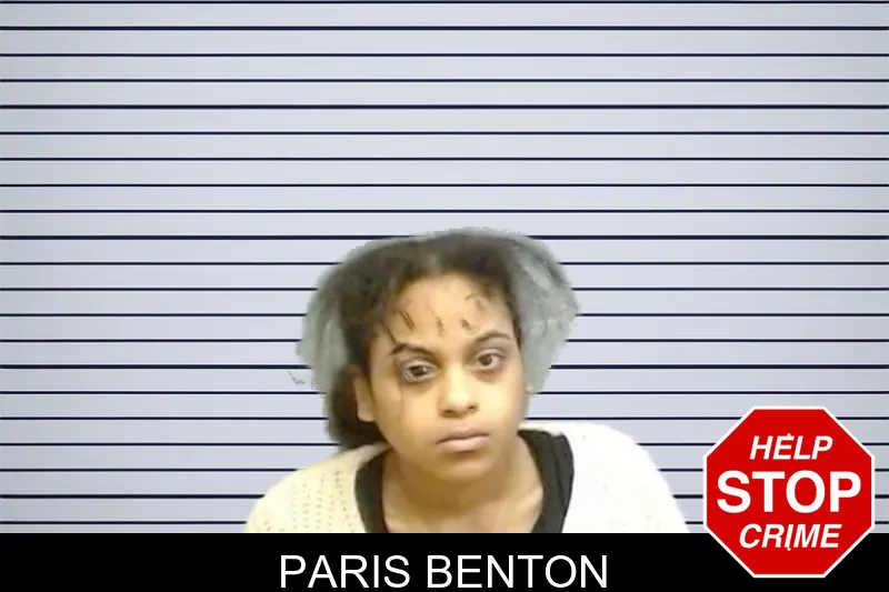 Paris Benton mugshot