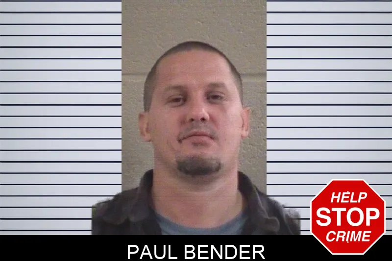 Paul Bender mugshot