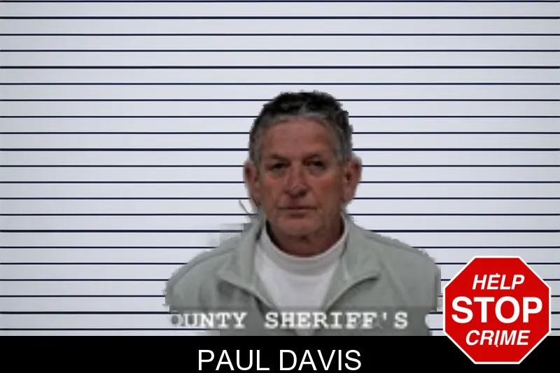 Paul Davis mugshot