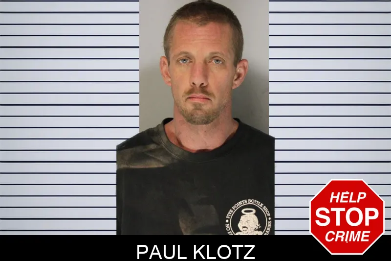 Paul Klotz Mugshots