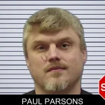 Paul Parsons Mugshots