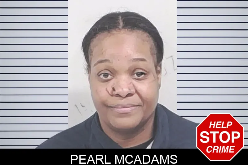 Pearl McAdams mugshot