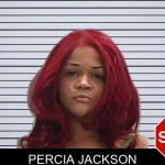 Percia Jackson mugshot