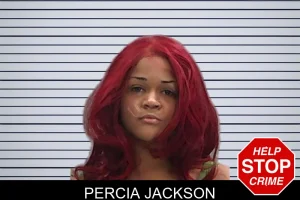 Percia Jackson mugshot