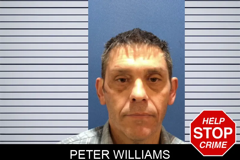 Peter Williams Mugshots