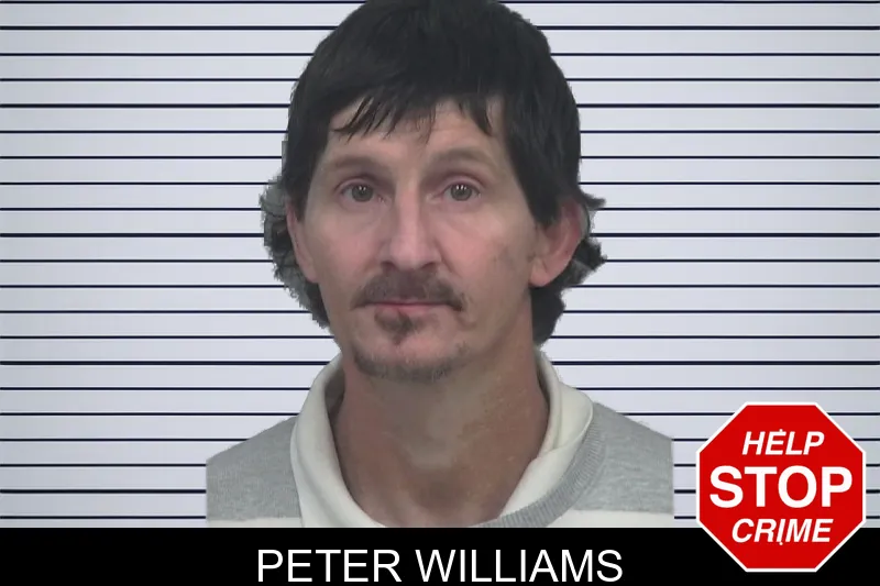 Peter Williams mugshot