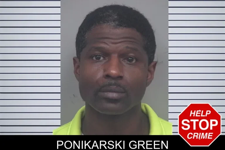 Ponikarski Green mugshot – Gwinnett County , Georgia Ponikarski Green