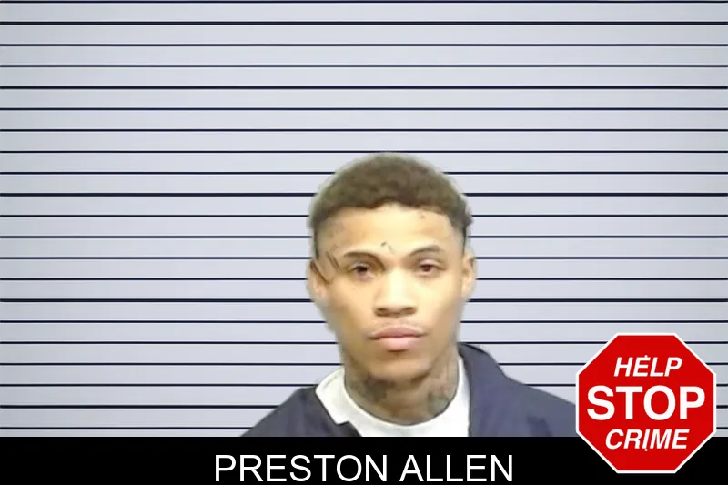 Preston Allen mugshot