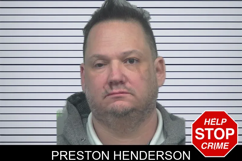 Preston Henderson mugshot