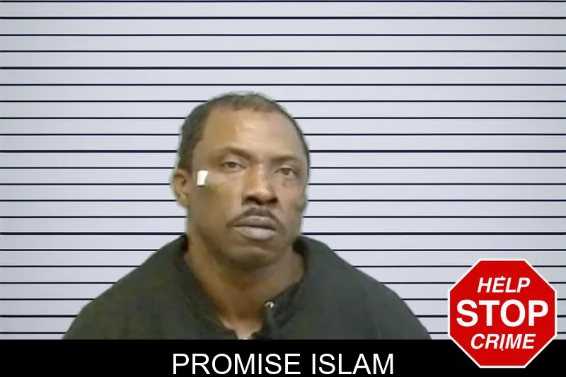 Promise Islam mugshot
