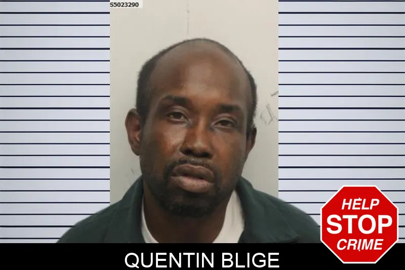 Quentin Blige mugshot