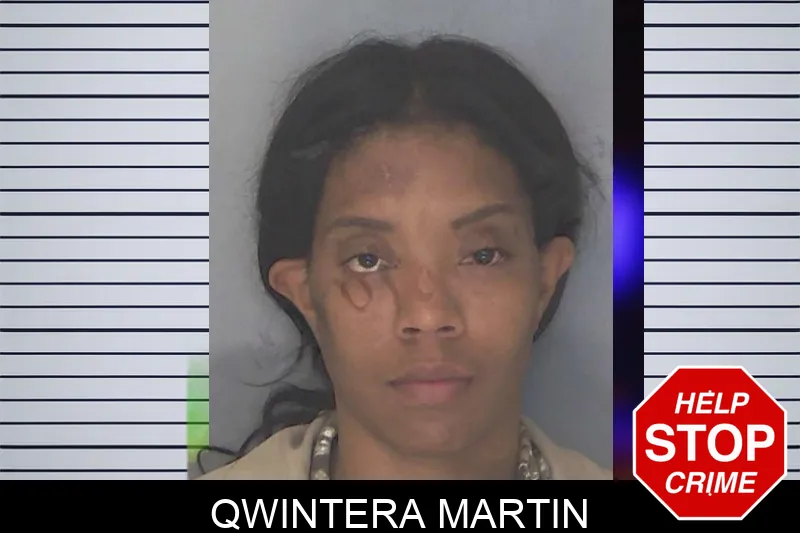 Qwintera Martin Mugshots