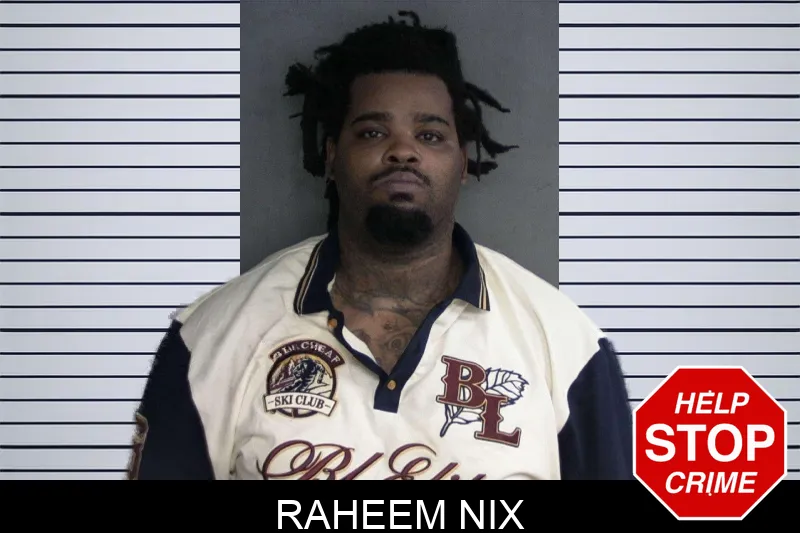 Raheem Nix Mugshots