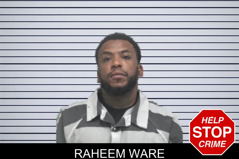 Raheem Ware Mugshots