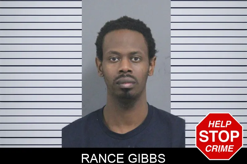 Rance Gibbs mugshot