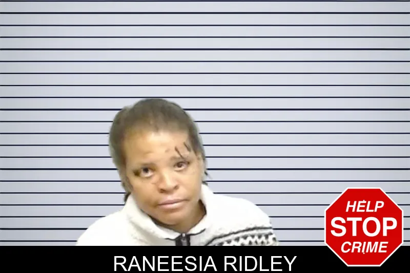 Raneesia Ridley mugshot