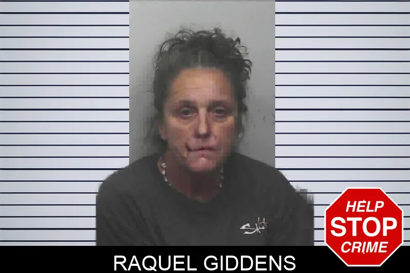 Raquel Giddens mugshot